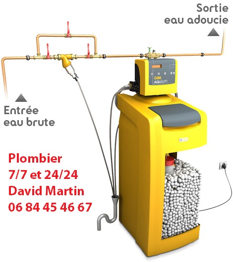 Adoucisseur d'eau Ecully : installation plomberie anti-calcaire